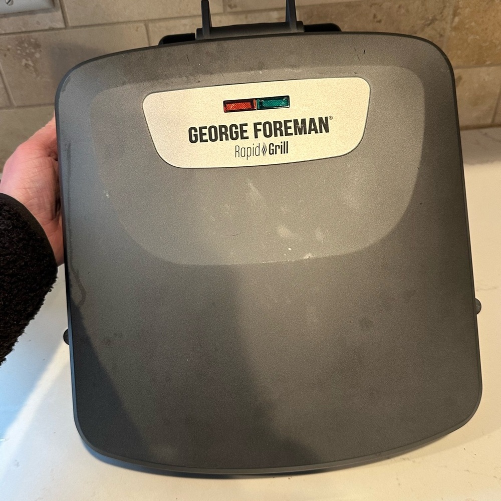 George Foreman Gray Rapid Grill
